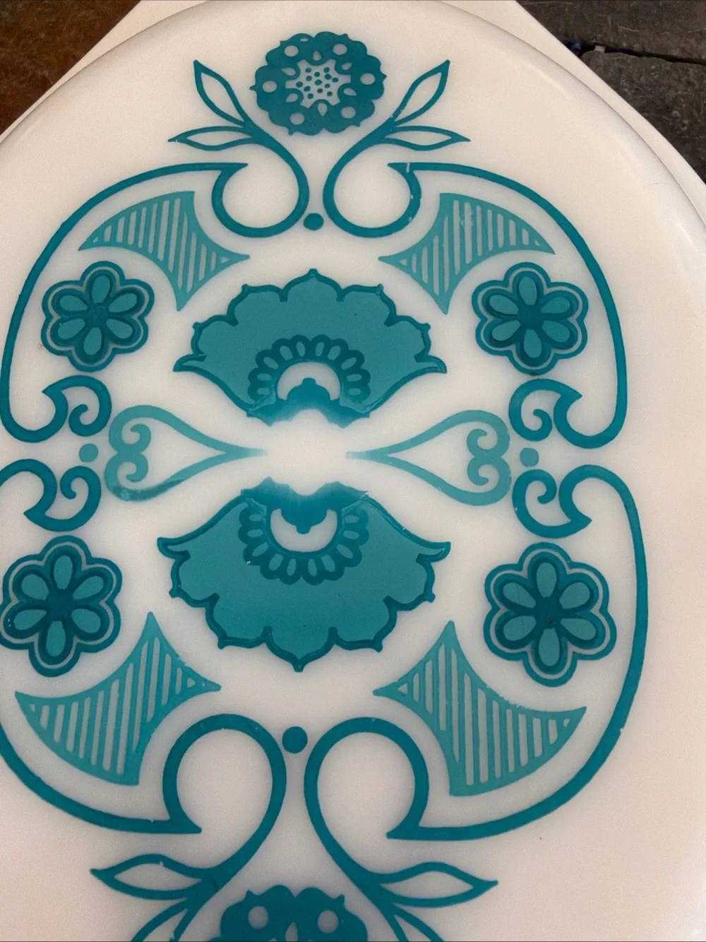 Pyrex Horizon Oval Lid Only 10.5x7.25 843c35